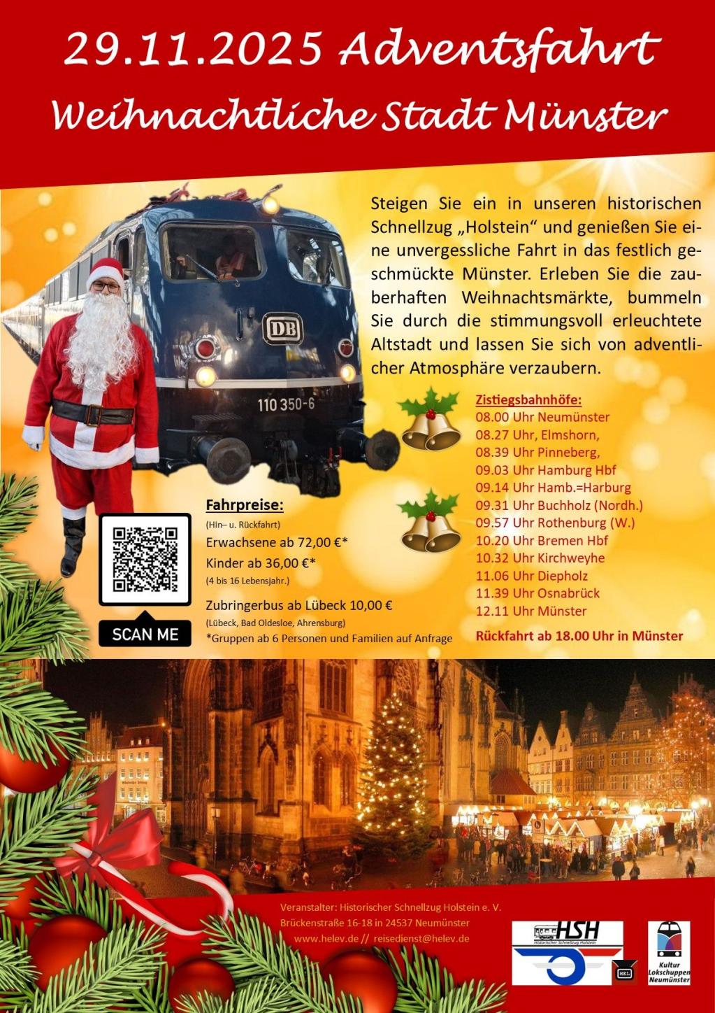 Weihnachtliches Münster 29.11.2025