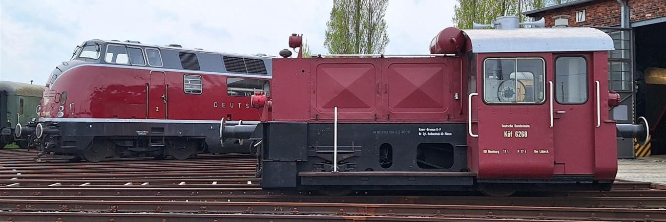 Bild 05_Kleinlok 6268 und Diesellok V 200 007_Stefan Lietzau